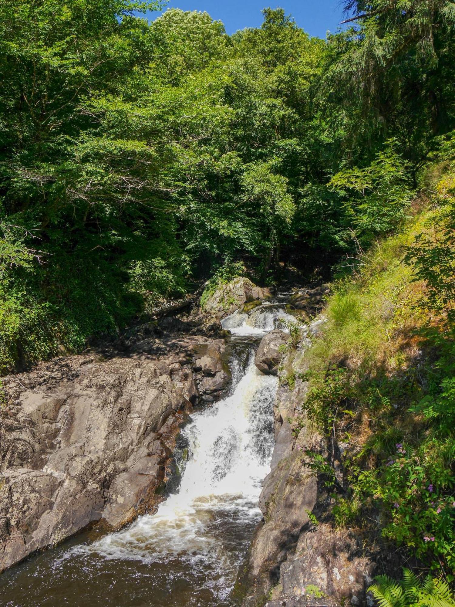 Le Chant Des Sources, Gites Et Chambres D'Hotes Avec Vue A Gimel-Les-Cascades Extérieur photo