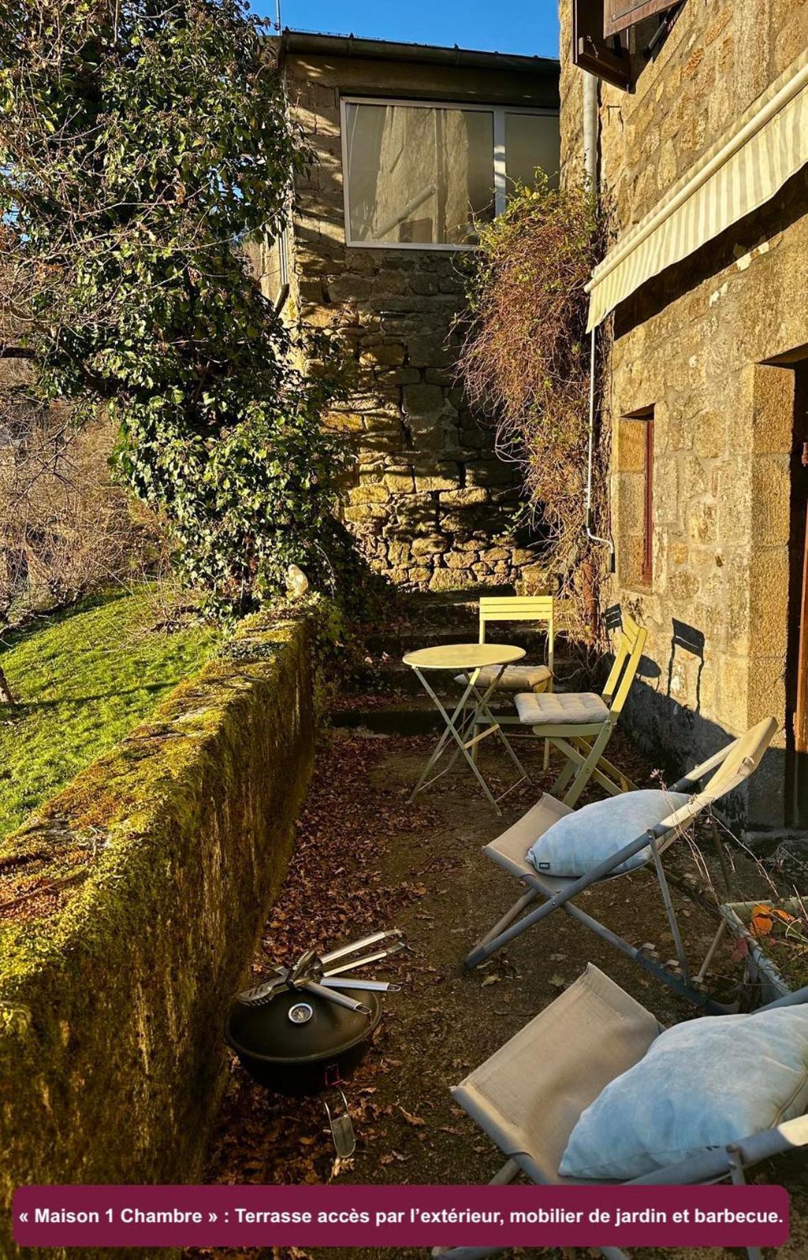 Le Chant Des Sources, Gites Et Chambres D'Hotes Avec Vue A Gimel-Les-Cascades Extérieur photo